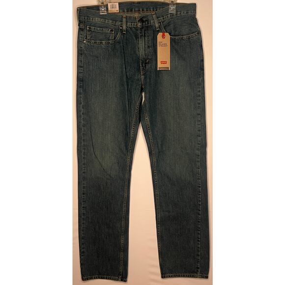 Levi's 559 men's medium washed jeans relaxed straight below waist 34 x 34 NWT - Picture 1 of 5